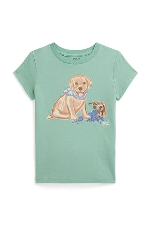 Polo Ralph Lauren Camiseta de algodón para niño