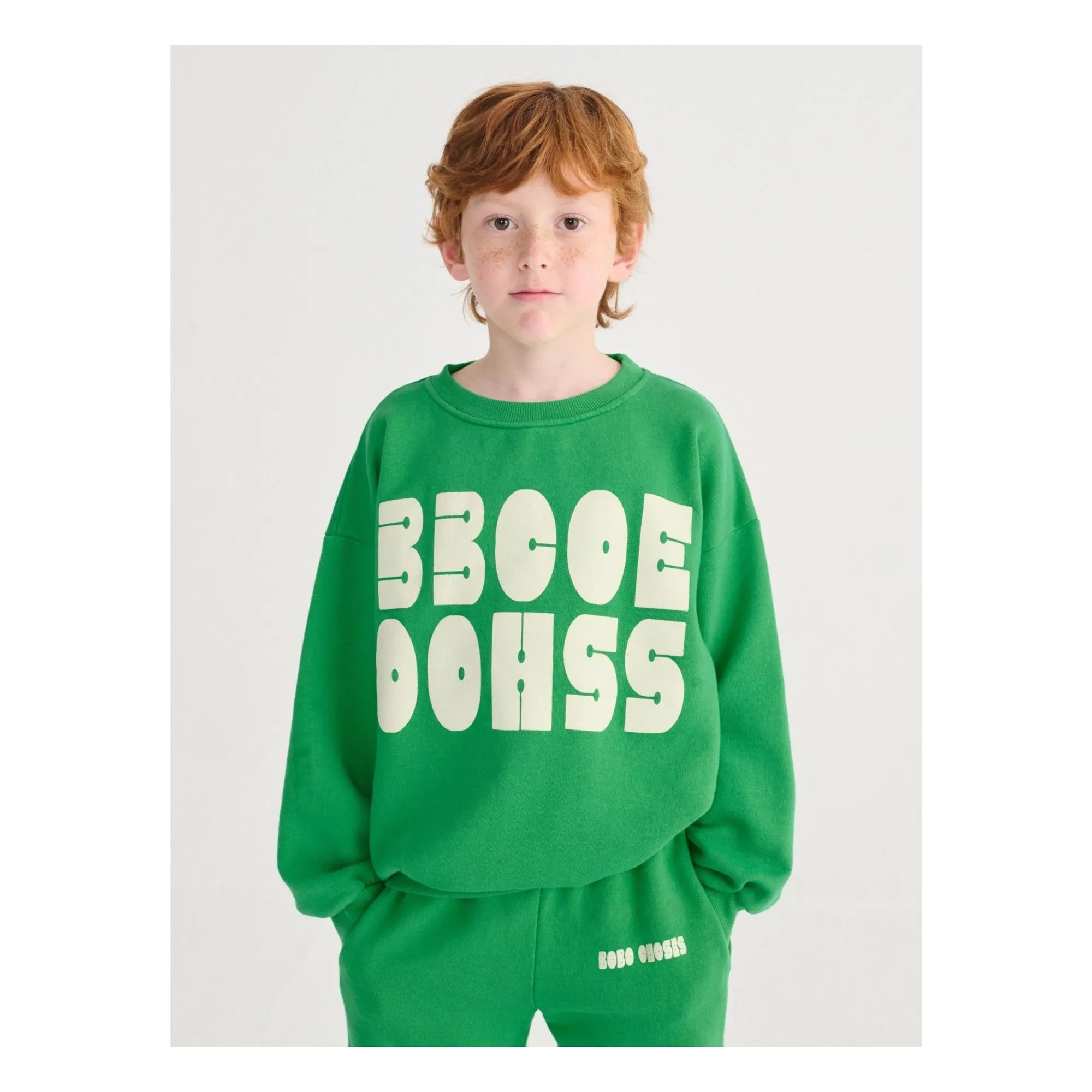 Bobo Choses - Sudadera Bobo Algodón Orgánico | Verde