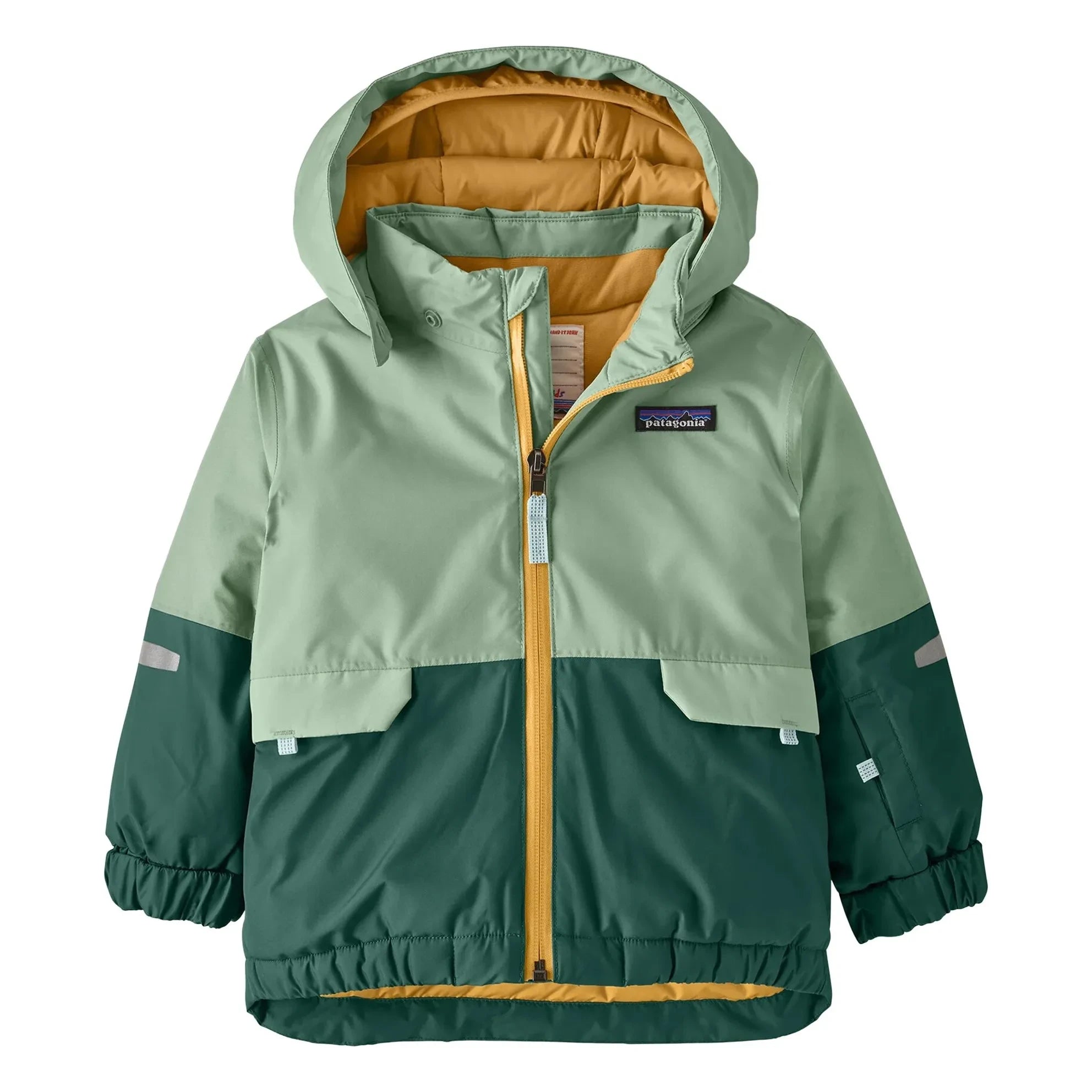 Patagonia - Abrigo de esquí Snow Pile de fibras recicladas | Verde claro