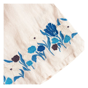 Bather - Camisa de Lino | Crema