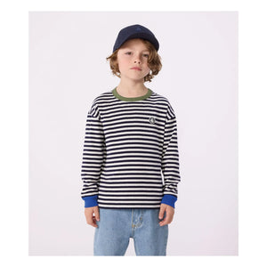 Petit Bateau - Camiseta Rayas | Azul