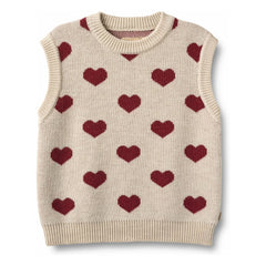 Wheat - Gaby Jersey de Merino Jacquard | Beige