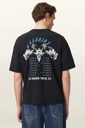 Camiseta de algodón PALM para hombre de AllSaints