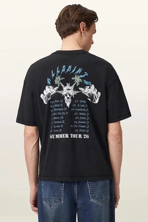 Camiseta de algodón PALM para hombre de AllSaints