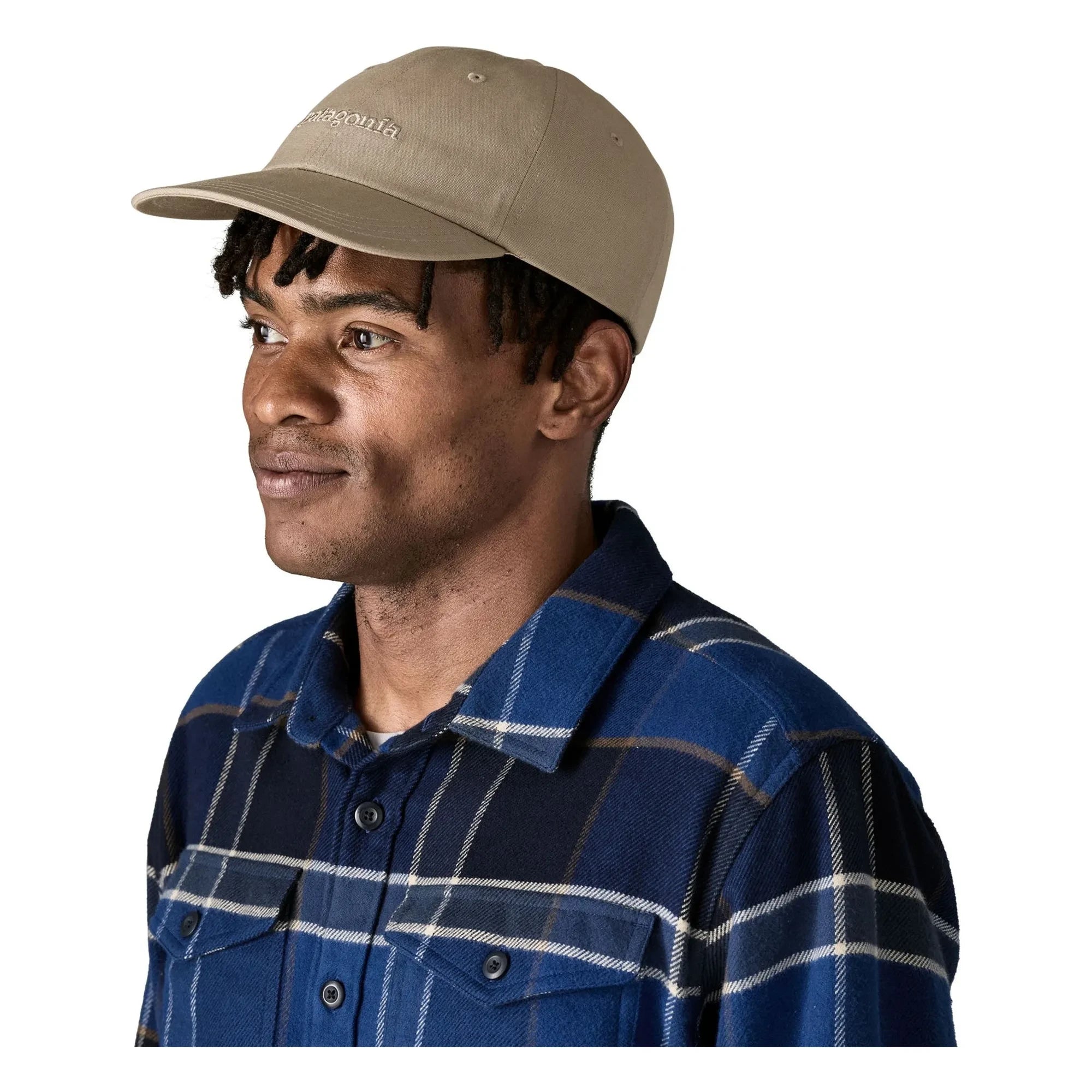 Patagonia - Gorra de algodón orgánico Fitz Roy Icon Trad | Gris