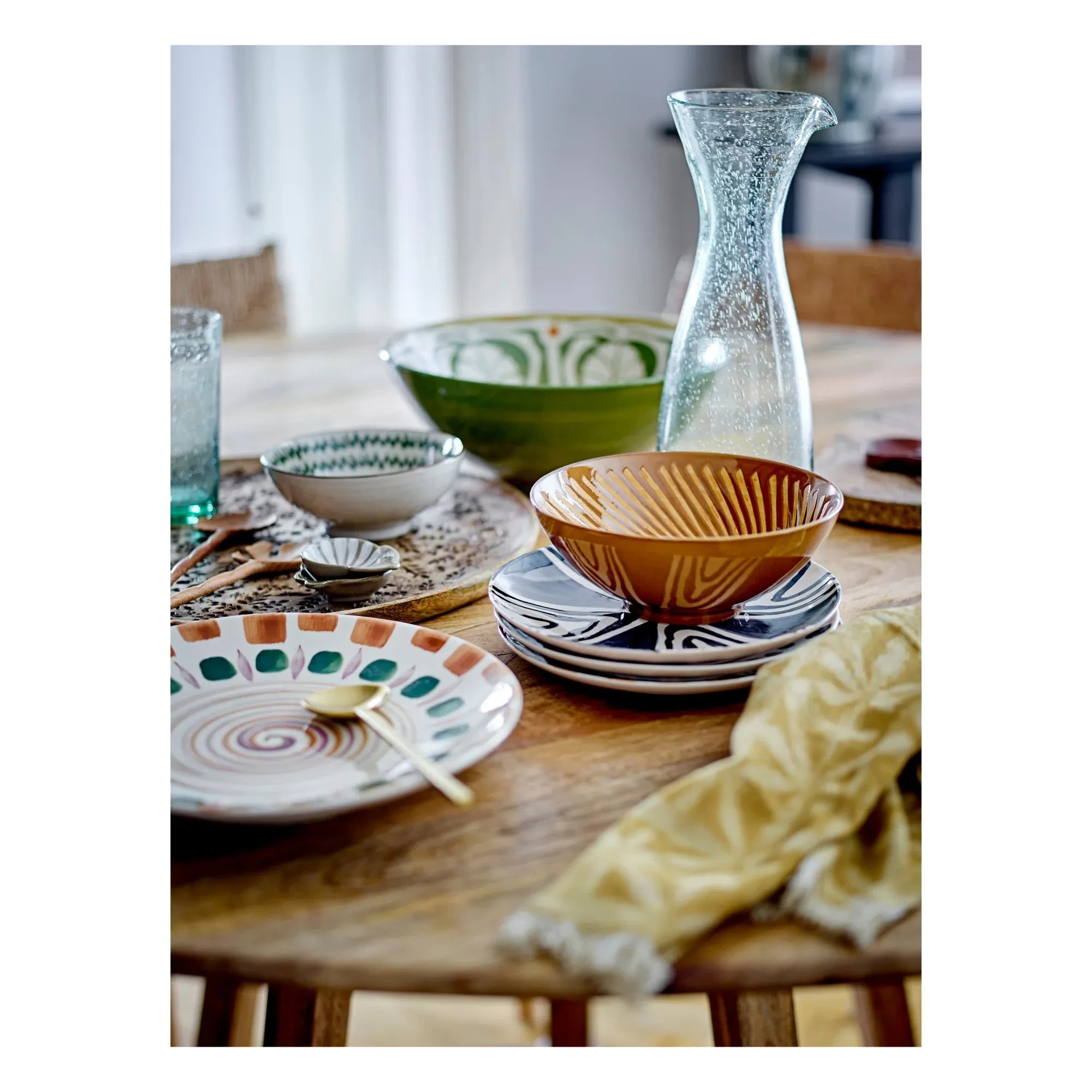 Bloomingville - Plato Shama | Azul