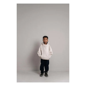 Jenest - Chris Chiné Organik Pamuklu Kapüşonlu Sweatshirt | Bej