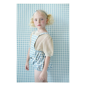 Soor Ploom - Oona Vichy Mono de Algodón Orgánico | Blanco crudo