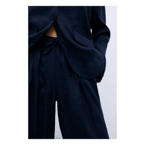the new society - Melissa Pantalones de lino | Negro