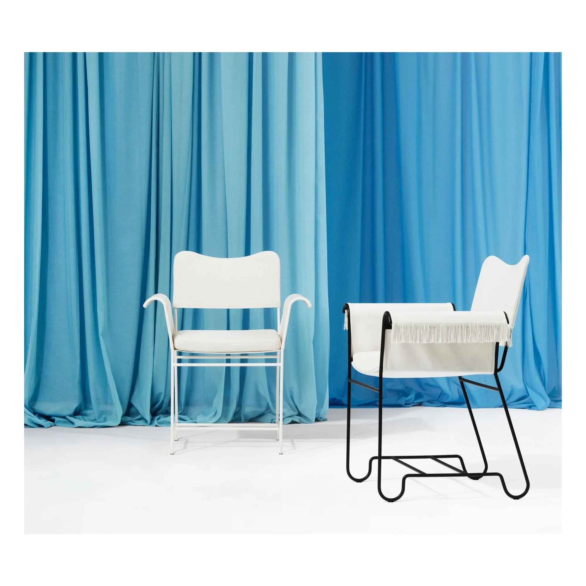 Gubi - Chaise Tropique, Mathieu Matégot | Negro