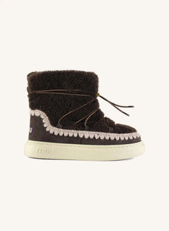 Mou - Botas Eskimo con cordones | Marrón