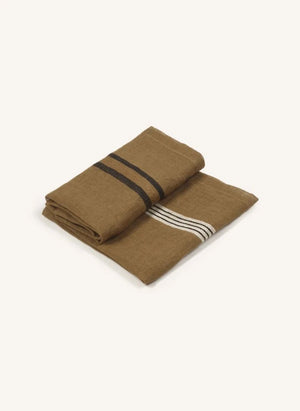 Libeco - Servilleta a Rayas | Beige
