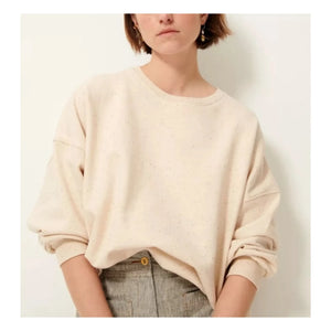 Sessùn - Sudadera Chebbi oversize | Crudo