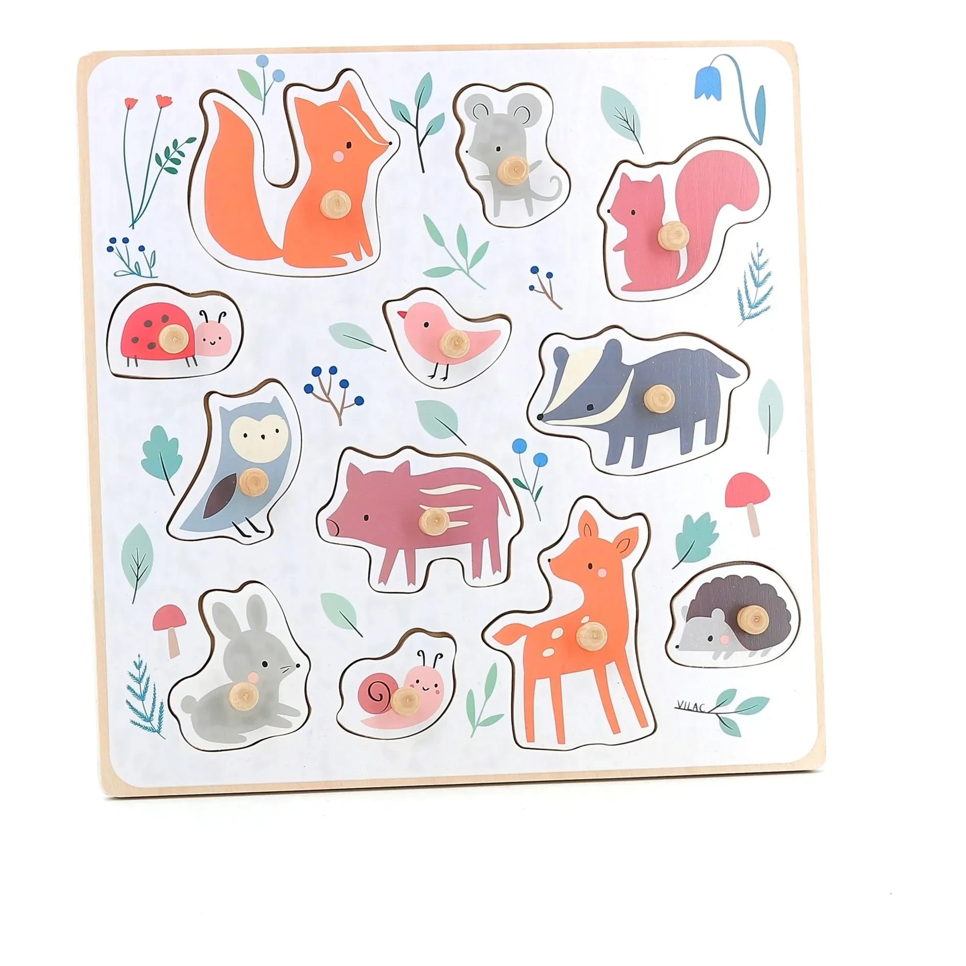 Vilac - Puzle de animales del bosque - Sarah Betz