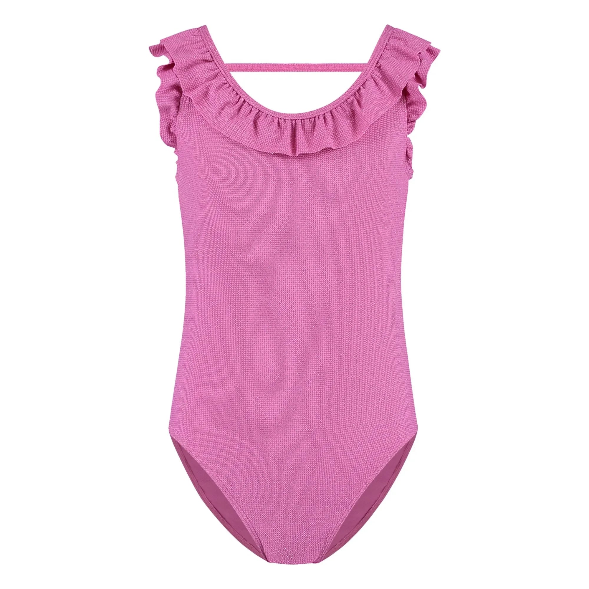 Beachlife - Bañador Suelto Lurex Fibras Recicladas | Rosa