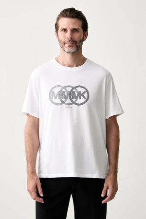 Camiseta de algodón para hombre Michael Kors