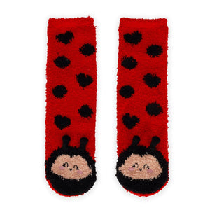 Legami - Calcetines Antideslizantes de Mariquita para Adultos - ¡Una Combinación Perfecta!