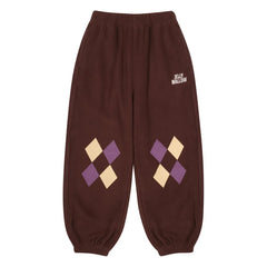 Jelly Mallow - Losanges Jogger | Marrón