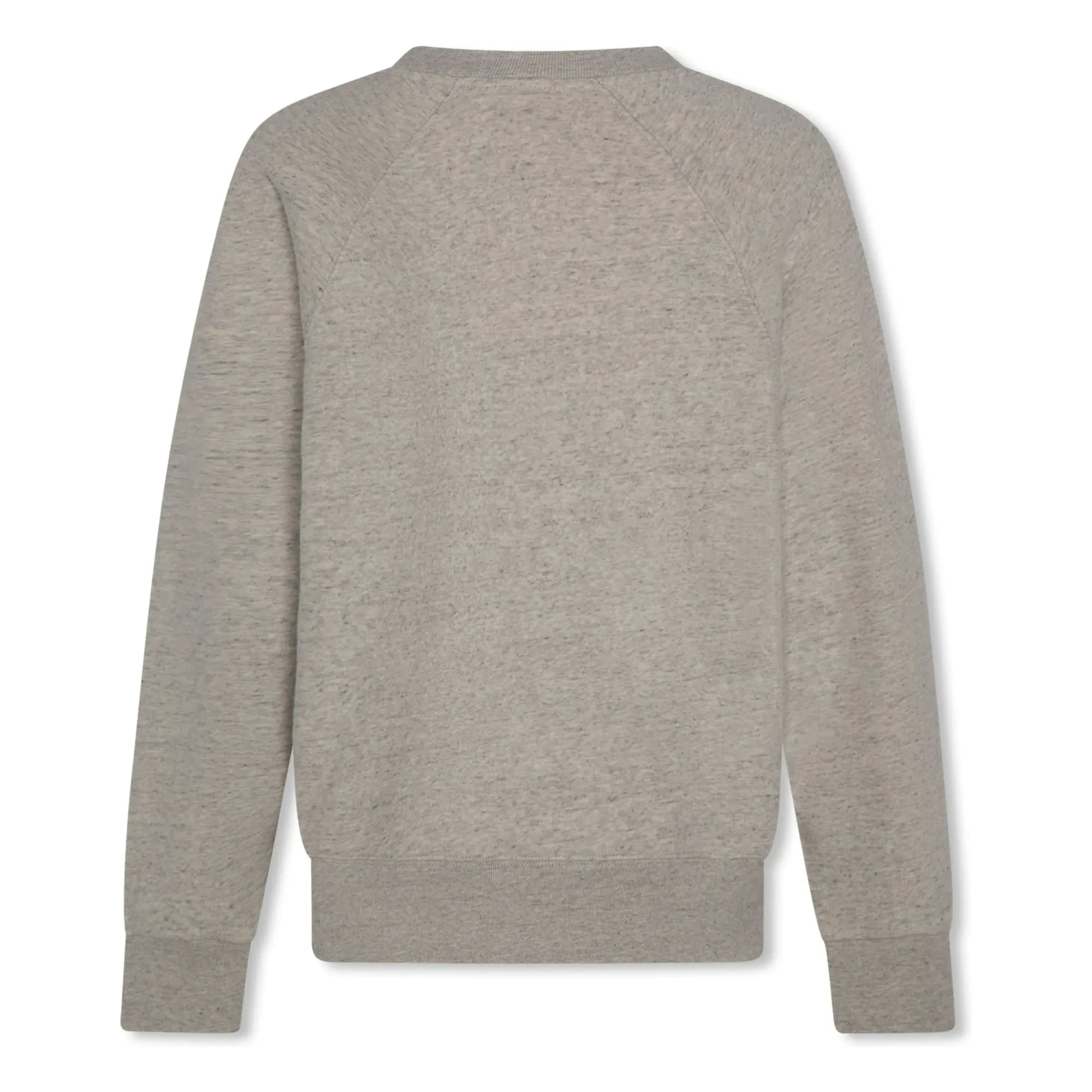 AO76 - Sudadera de algodón reciclado Moon Actionwear | Gris jaspeado