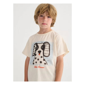 Bobo Choses - Camiseta dálmata de algodón orgánico | Crudo