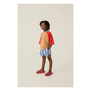 The Campamento - Pantalones cortos a rayas | Azul