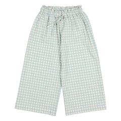 Búho - Pantalón seersucker Vichy | Aguamarina