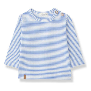1+ in the family - Camiseta acanalada Perello | Azul claro
