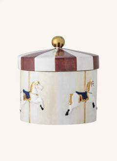 Bloomingville Mini - Caja de Almacenamiento de Carrusel | Beige