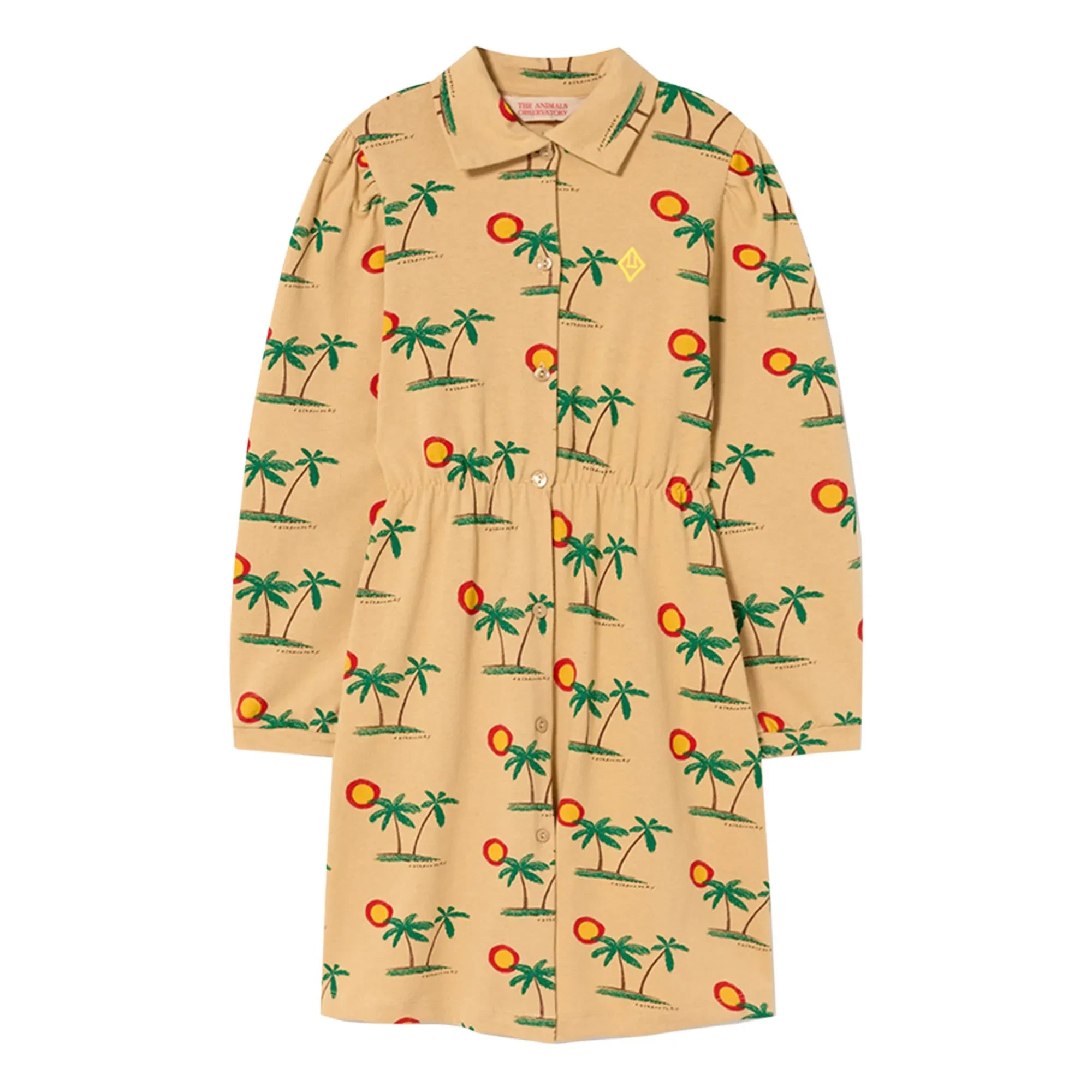 The Animals Observatory - Dolphin Beach Vestido | Beige