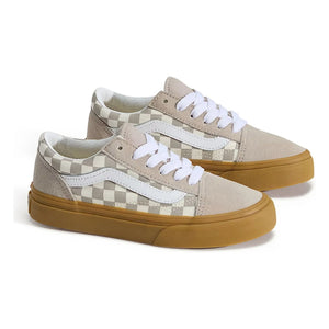 Vans - Cordones de zapatillas Old Skool Gum Check | Oatmeal