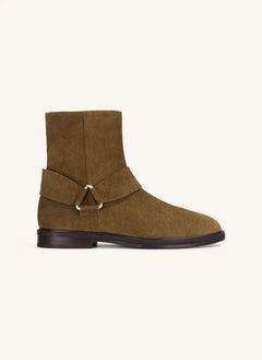 Socque Paris - Botas de Suede Dust | Caqui