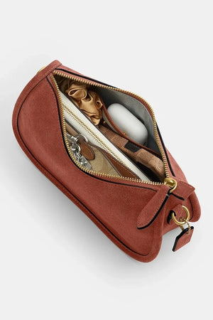 Bolso de piel Coach Suede Waverly para mujer