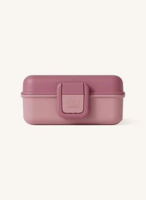 Monbento - Caja de Sándwich Snacky | Rosa Polvo
