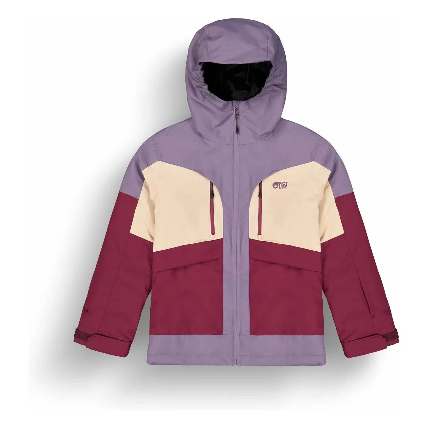 Foto - Chaqueta de esquí de fibra reciclada Miniakoon | Morado
