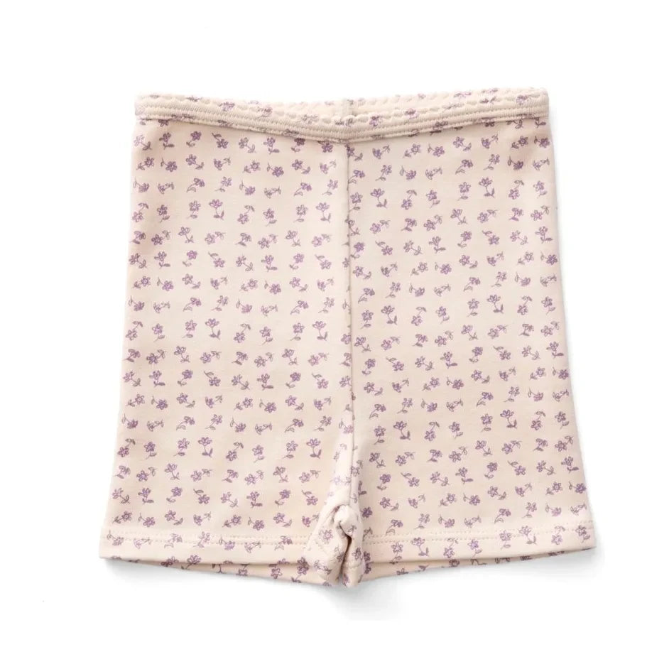 Soor Ploom - Blusa corta estampada floral | Rosa empolvado