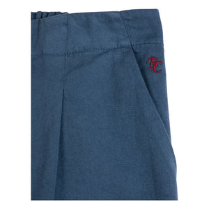 Bobo Choses - Pantalón de Algodón de Corte Recto | Azul Oscuro