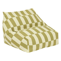 Nobodinoz - Puf de exterior Vibes Tiles | Verde