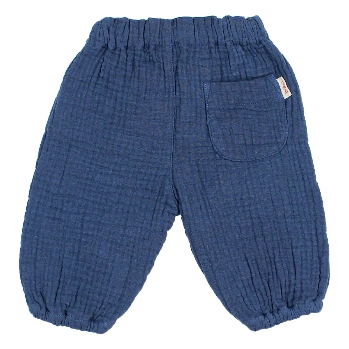 Búho - Pantalones de Gasa de Algodón | Azul Marino