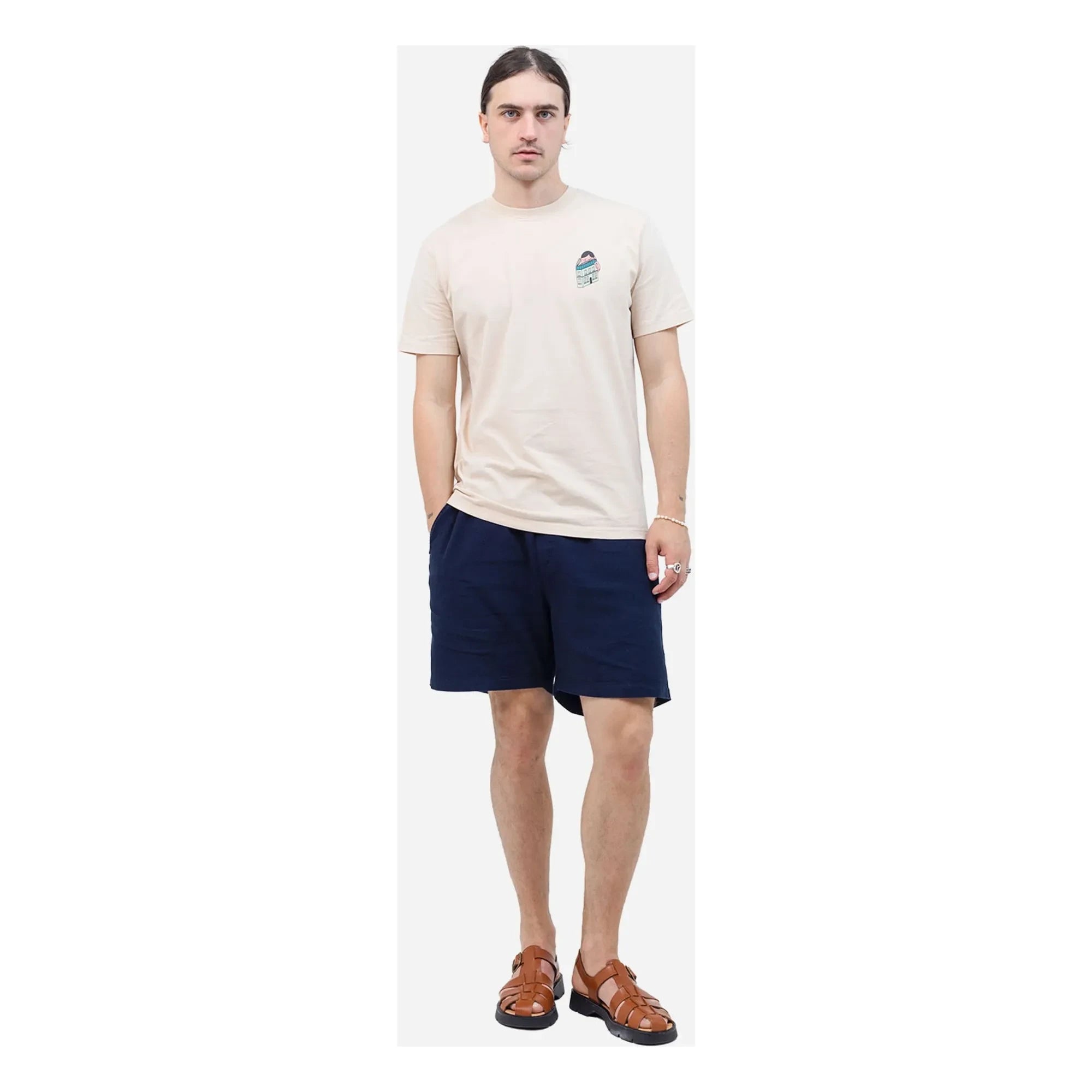 Olow - Camiseta Building | Crema