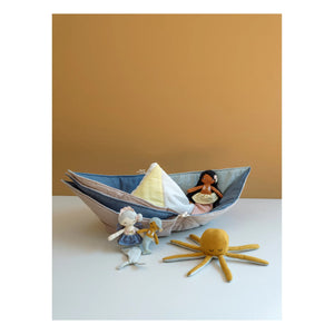 Fabelab - Peluche de algodón orgánico - Sirena