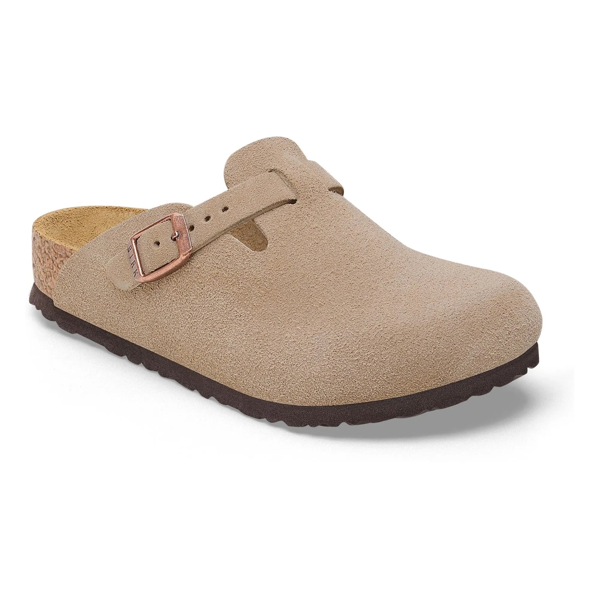 BIRKENSTOCK - Zuecos Boston BS para niños | Marrón Arena