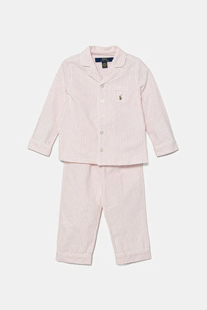Pijama de algodón de dos piezas Polo Ralph Lauren para niños