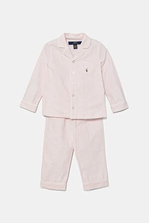 Pijama de algodón de dos piezas Polo Ralph Lauren para niños