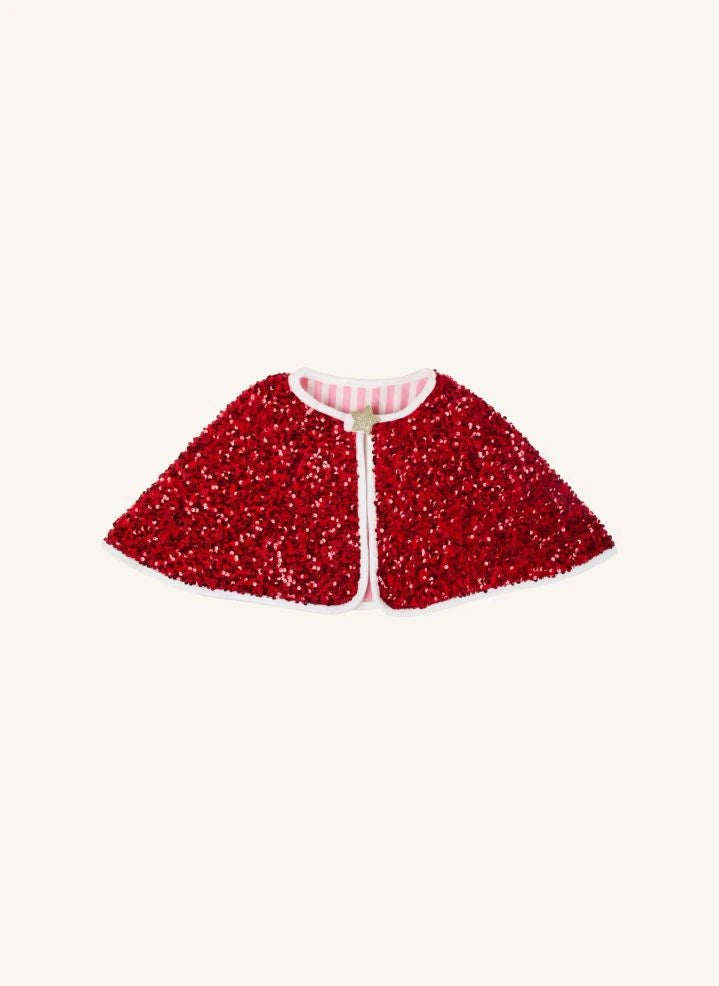 Rockahula Kids - Capa Santa con Lentejuelas | Rojo