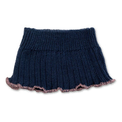 Collégien - Braga de cuello de lana merino Virginie | Azul marino