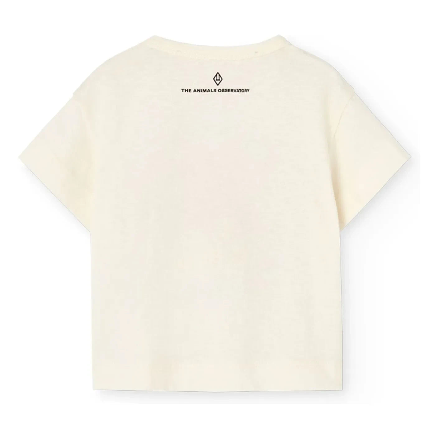 The Animals Observatory - Camiseta Pangolin Pollito Algodón Orgánico | Blanca