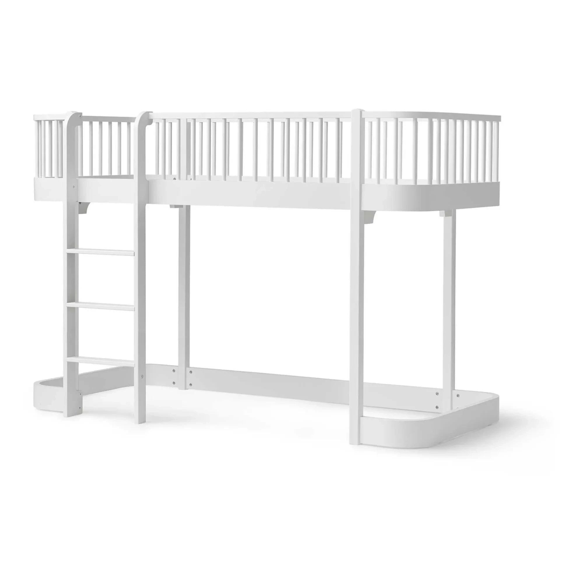 Oliver Furniture - Litera de Madera Original 90x200 cm | Blanco