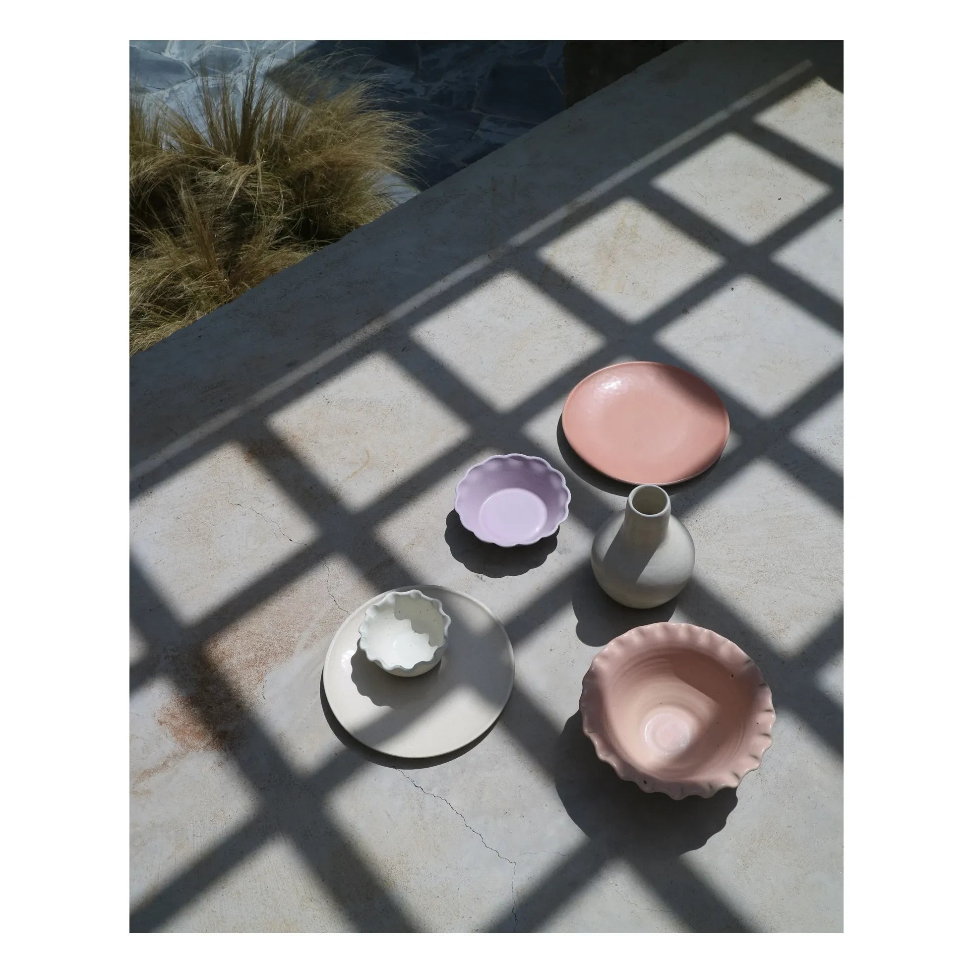 Perla Valtierra - Ensaladera Lola Terracota | rosa claro