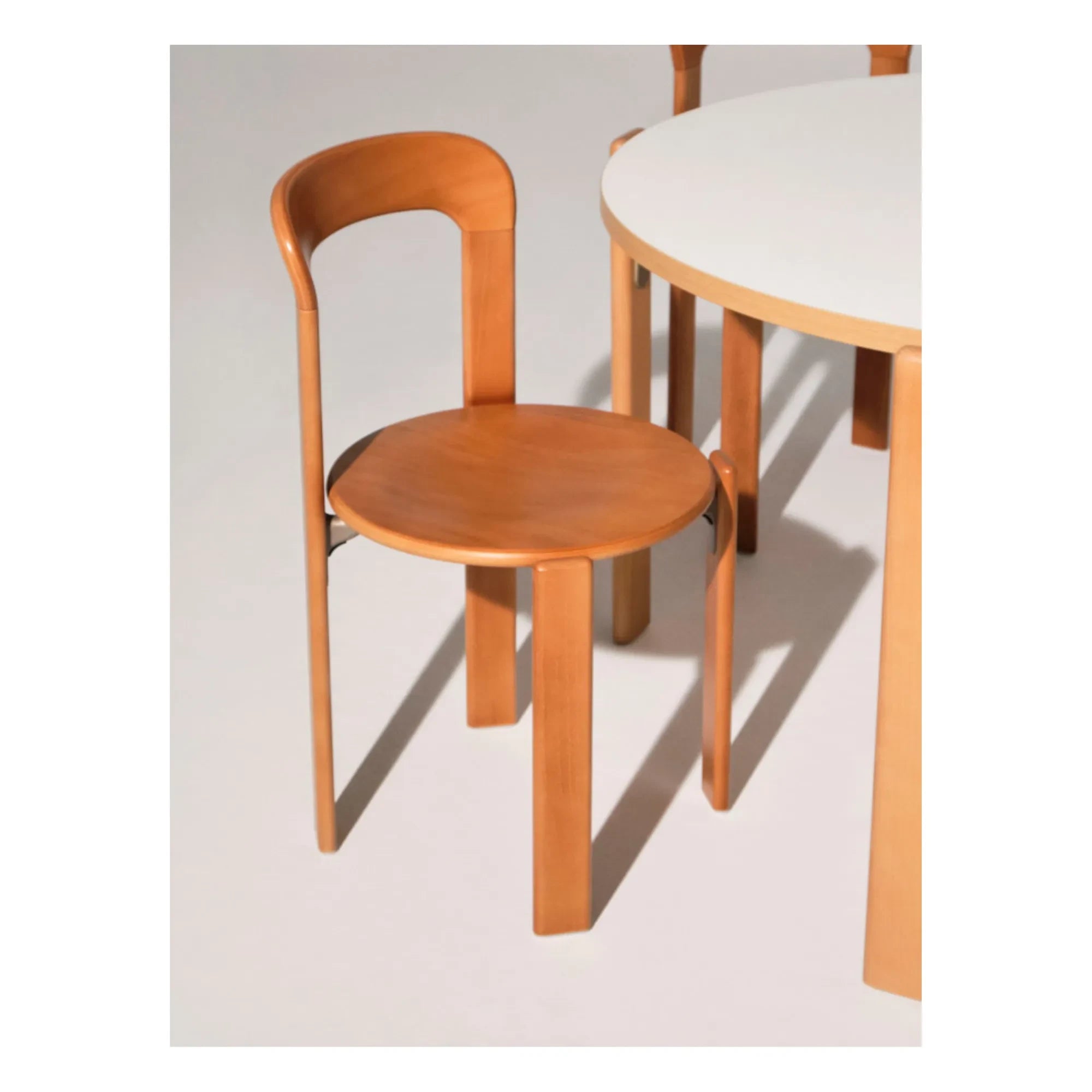 Silla de madera Hay - Rey Lake Cila - Bruno Rey | Naranja