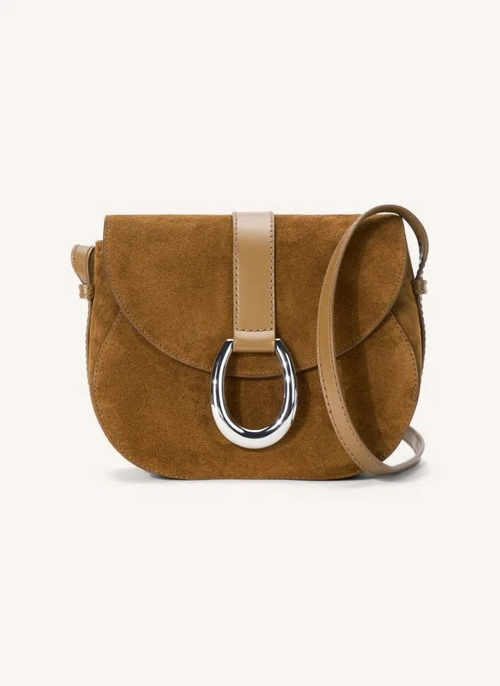 Staud - Bella Saddle Bag | Camello